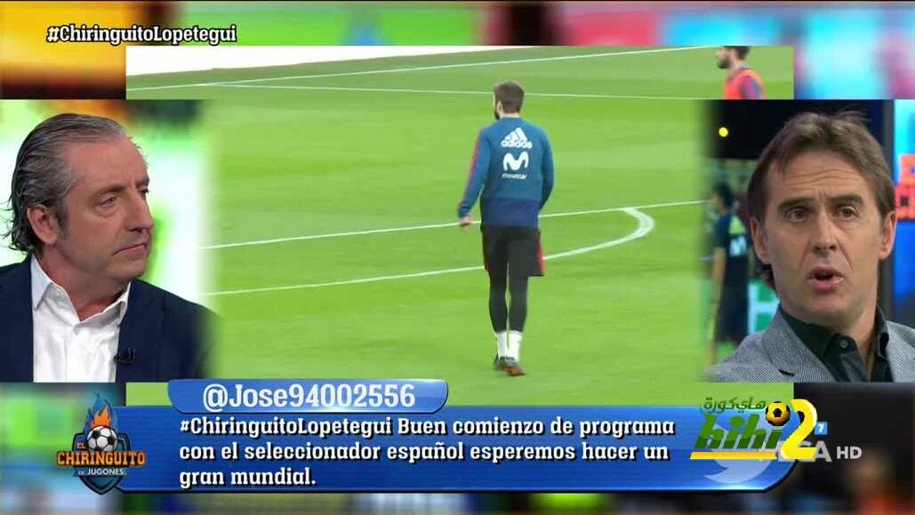 لوبتيغوي : نتمنى استمرار  بيكيه مع المنتخب