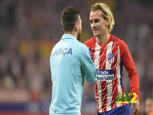 ميسي يغري جريزمان للقدوم إلي برشلونة