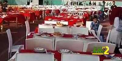 🔴 بالصور.. ملعب مصطفى تشاكر يتحول إلى “مائدة رحمن”