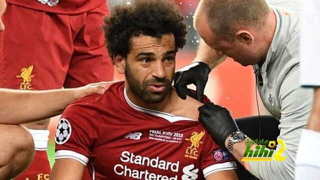 محمد صلاح يبدأ رحلة العلاج من اسبانيا