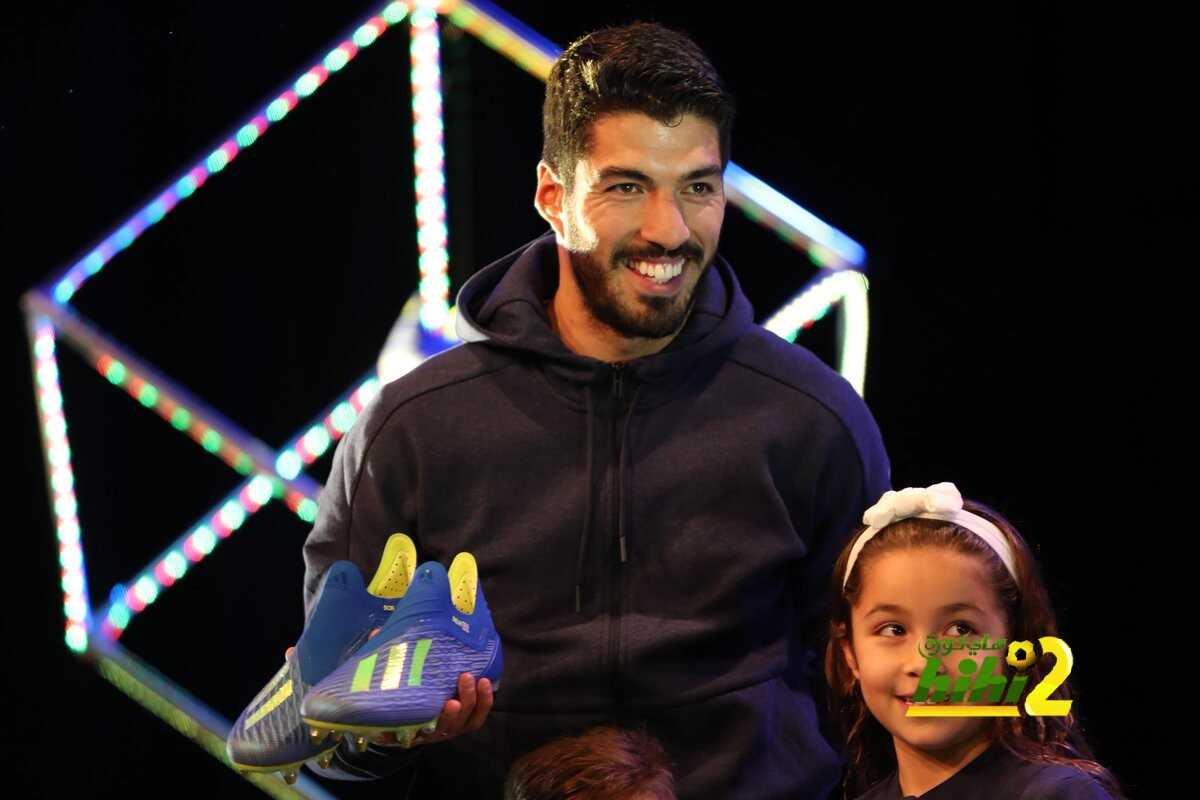 🔴 لويس سواريز مع أطفاله خلال حدث لأديداس في مونتيفيديو بأوروغواي