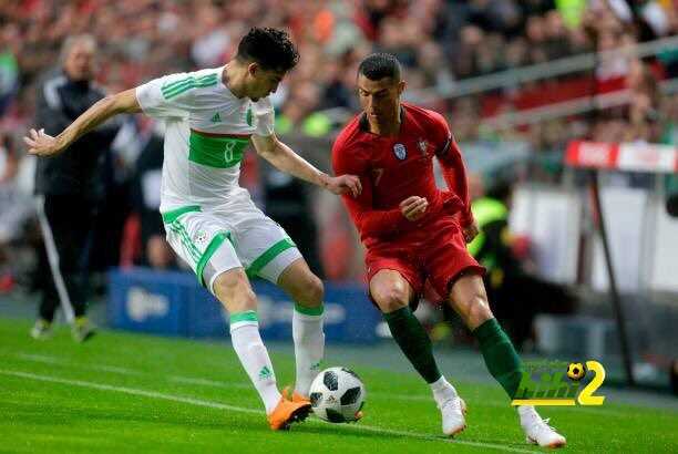 🔴 لايزال منتخب البرتغال متقدم امام الجزائر