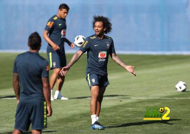 🔴 صور : مارسيلو في تدريبات منتخب البرازيل