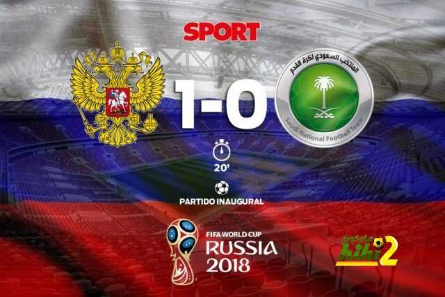 🔴 روسيا يفتتح التسجيل امام منتخب السعودية