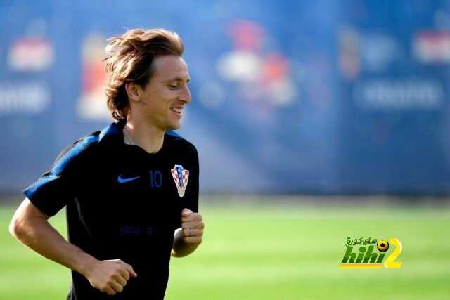 🔴 صور :  لوكا مودريتش في تدريبات منتخب كرواتيا استعدادا للقاء الأرجنتين