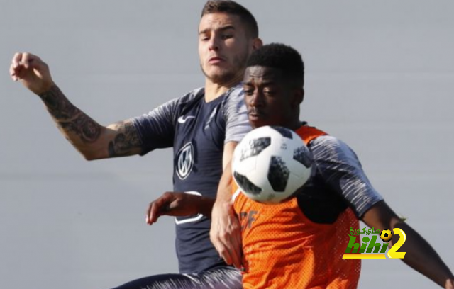 🔴 عثمان ديمبيلي من ندريبات المُنتخب الفرنسي استعدادا للقاء بيرو