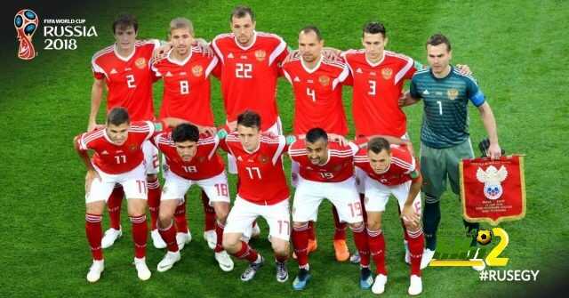 نهاية مباراة مصر ضد روسيا