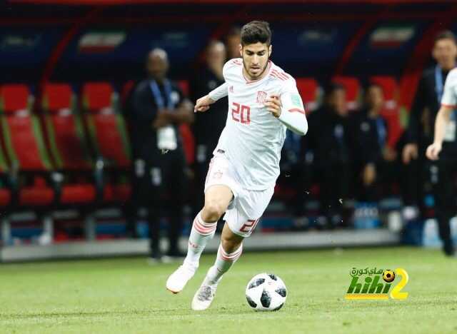 تغريدة اسينسيو إثر مشاركته الأولى في كأس العالم