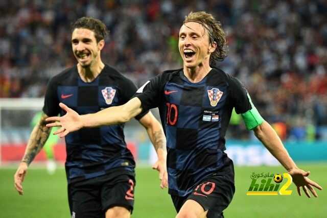 🔴 احتفال مودريتش بهدف التأهل الي دور ال 16 من المونديال