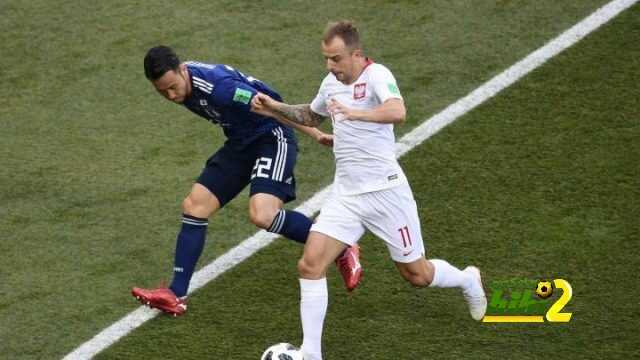 اليابان وبولندا بدون أهداف في الشوط الأول