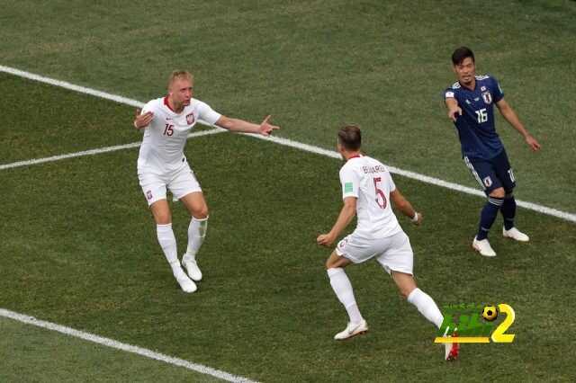 نهاية مباراة بولندا واليابان