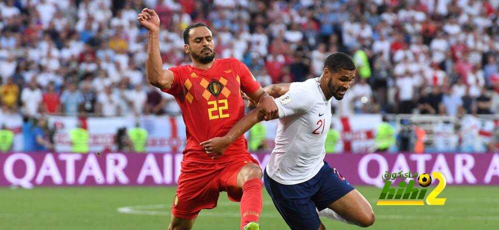 بلجيكا وانجلترا بدون أهداف في الشوط الأول