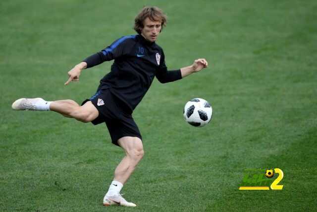 🔴 صور من استعدادات المُنتتخب الكرواتي لمواجهة الدنمارك