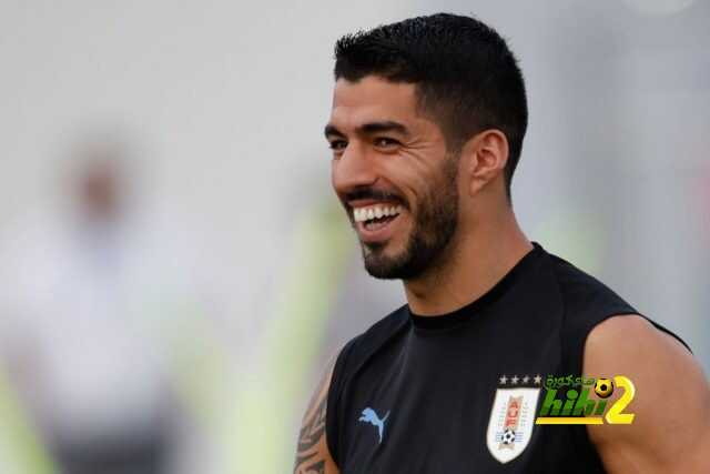 لويس سواريز من التدريبات الأخيرة قبل لقاء البُرتغال