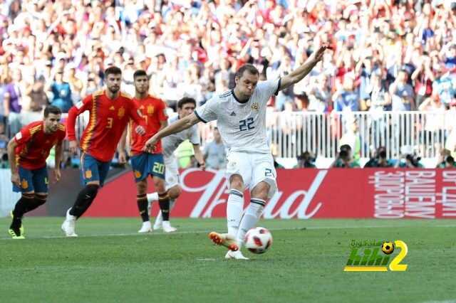 روسيا تسجل أول هدف لها في مراحل خروج المغلوب منذ 86