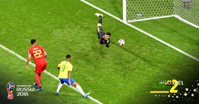 كورتوا يحرم البرازيل من التعادل في الوقت القاتل بتصد رائع