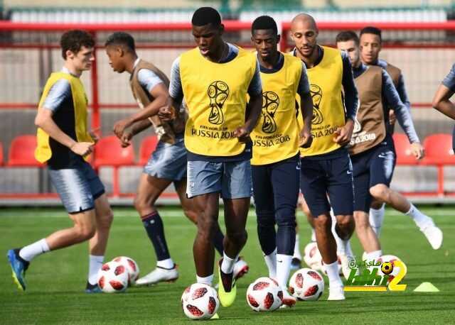 🔴 صور من استعدادات المُنتخب الفرنسي لمواجهة  كرواتيا