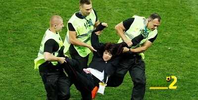 🔴 الكشف عن هوية مقتحمي ملعب لوزينكي في نهائي كأس العالم