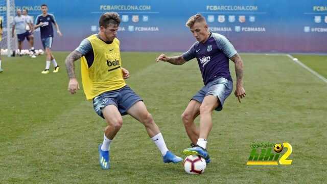 🔴 كارليس بيريز من تدريبات برشلونة  المسائية