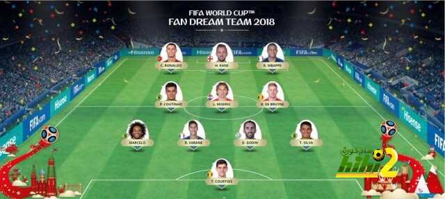 فريق الأحلام للمشجعين في كاس العالم 2018