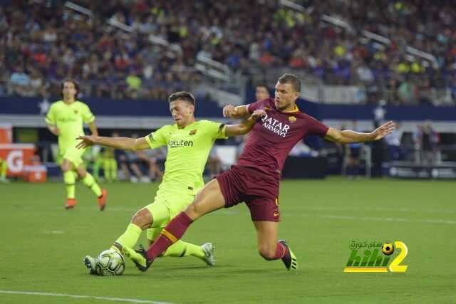 فيديو: روما يسحق برشلونة برباعية ودياً