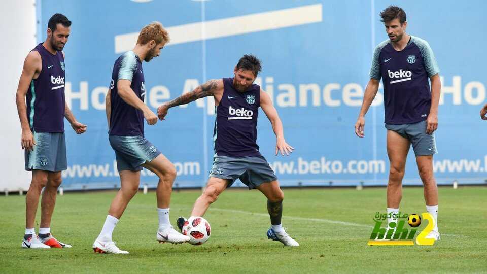 🔴 خماسي برشلونة في تدريبات اليوم