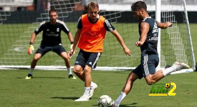 تدريبات الفريق الملكي قبل الودية الاخيرة بأمريكا