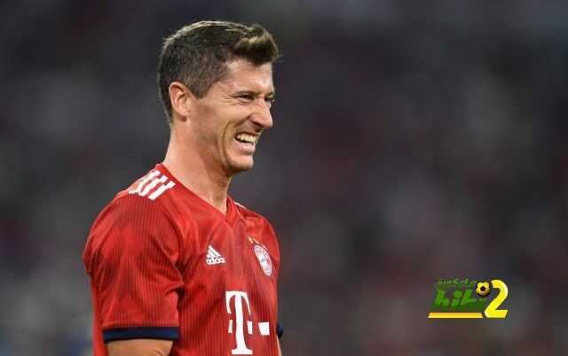 ليفاندوفيسكي يدون على الهاتريك التاسع له مع بايرن