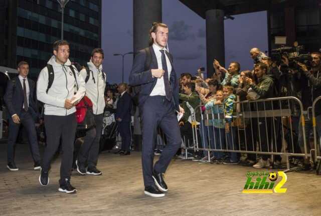 🔴 بالصور : بعثة ريال مدريد تصل  الي فندق  Swissotel