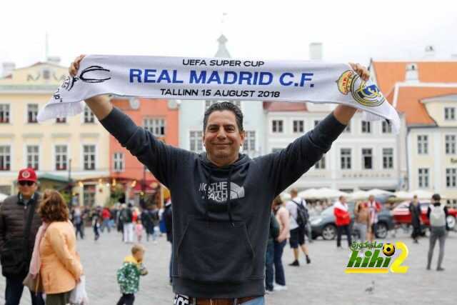 مشجعو ريال مدريد في شوارع تالين