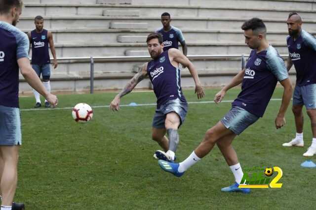 🔴 بالصور : التدريبات الأخيرة للبارسا قبل مباراة ألافيس