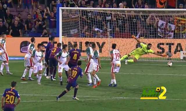 ميسي يفتتح التسجيل لبرشلونة