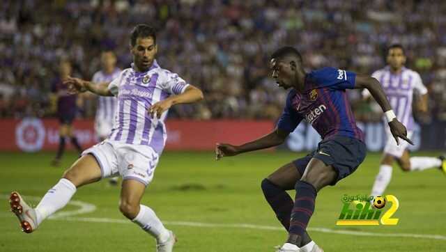ديمبلي ضلع ذهبي جديد في ثلاثي برشلونة الهجومي