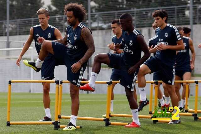 صور من استعدادات ريال مدريد لمواجهة بلباو