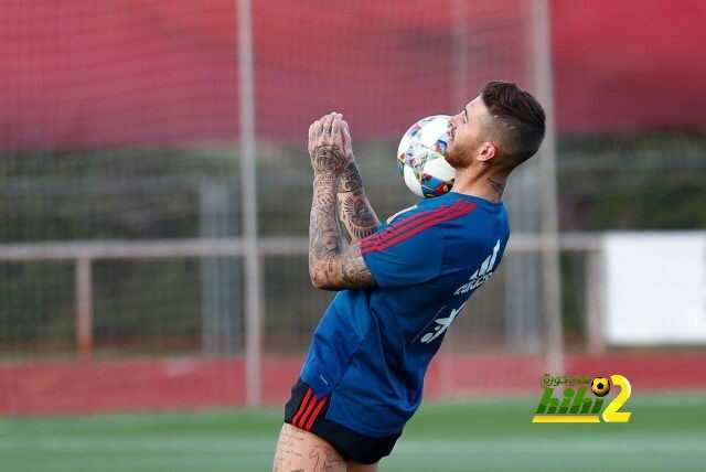 🔴 راموس في تدريبات منتخب اسبانيا