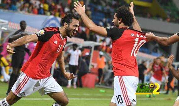 مروان محسن وأيمن أشرف يمنحان التقدم لمصر بهدفين في أول 20 دقيقة