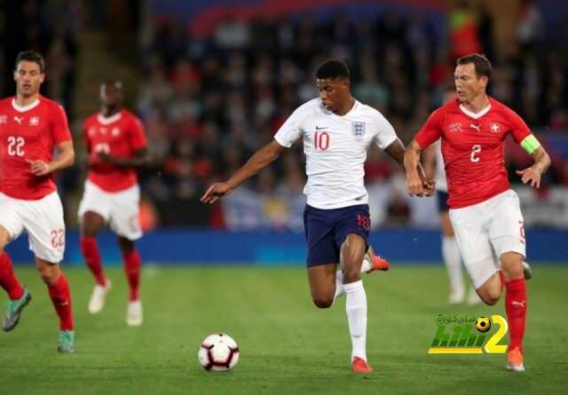 🔴 منتخب انجلترا يتقدم أمام سويسرا