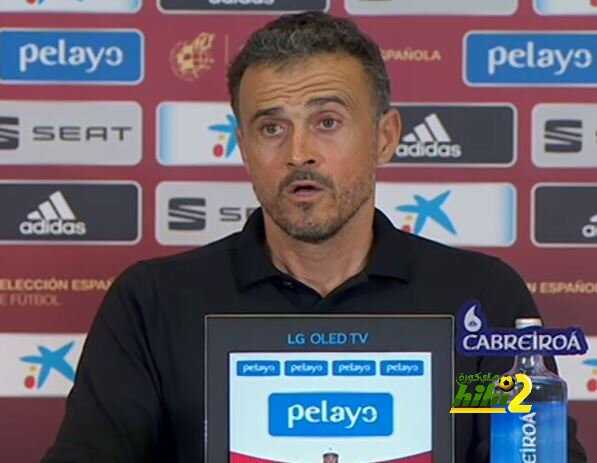 انريكي : أساس هذا المنتخب لاعبي الريال وأنا سعيد بهم