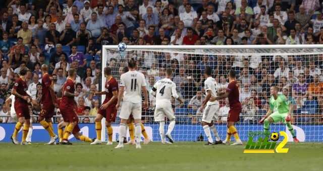 فيديو : ريال مدريد يبدأ الدفاع عن لقبه بفوز كبير على روما