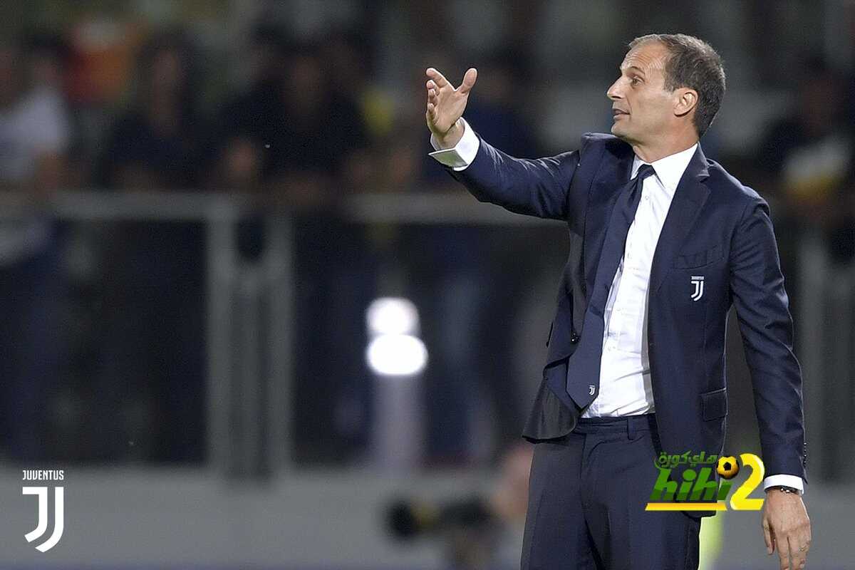 أليجرى يشيد بلاعبى يوفنتوس بعد الفوز على فروسينونى