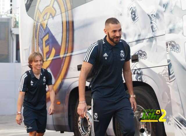 صور : ريال مدريد يتوجه للمدينة الرياضية