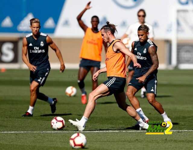 صورة : ريال مدريد يتدرب لمواجهة ألافيس في حضور بيل