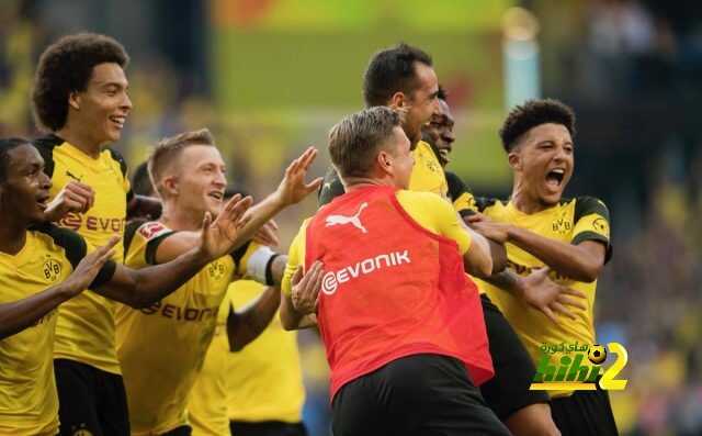 عودة دورتموند في خمس مباريات هذا الموسم