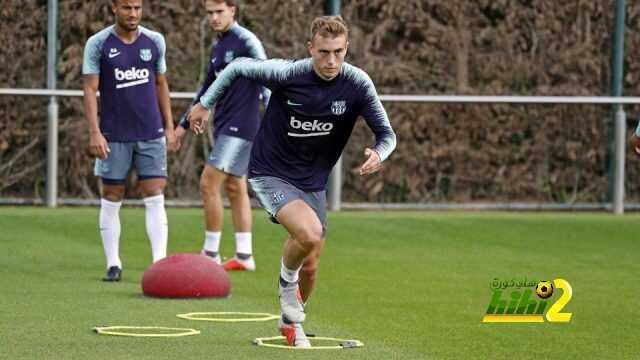 🔴 لاعبي الرديف من التدريبات الصباحية للفريق الأول لبرشلونة