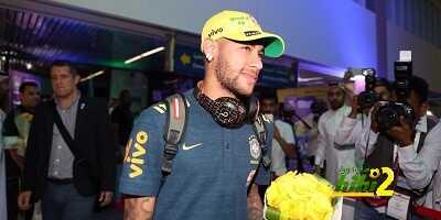 🔴 صور.. نيمار يتقدم الوافدين من المنتخب البرازيلي إلى السعودية