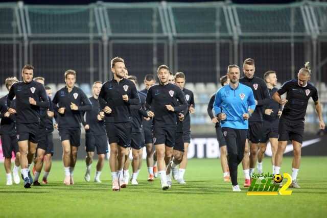 🔴  ايفان راكيتيتش خلال تدريبات المُنتخب الكرواتي