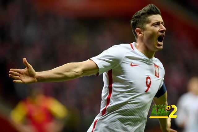 ليفاندوفيسكي يصل لمباراته رقم 100 مع بولندا