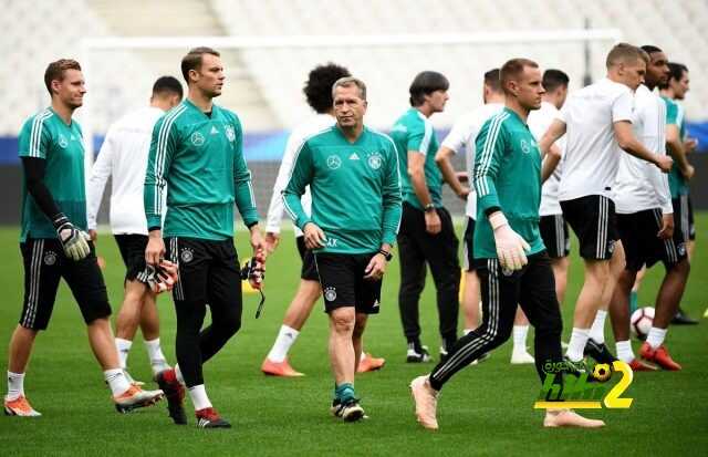 🔴 تير شتيغن خلال تدريبات المُنتخب الألماني