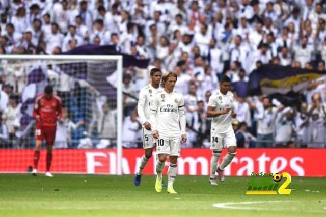 ريال مدريد يستقبل هدفين للمرة الاولى منذ 2017