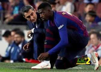 ديمبلي وصافرات مشجعي برشلونة